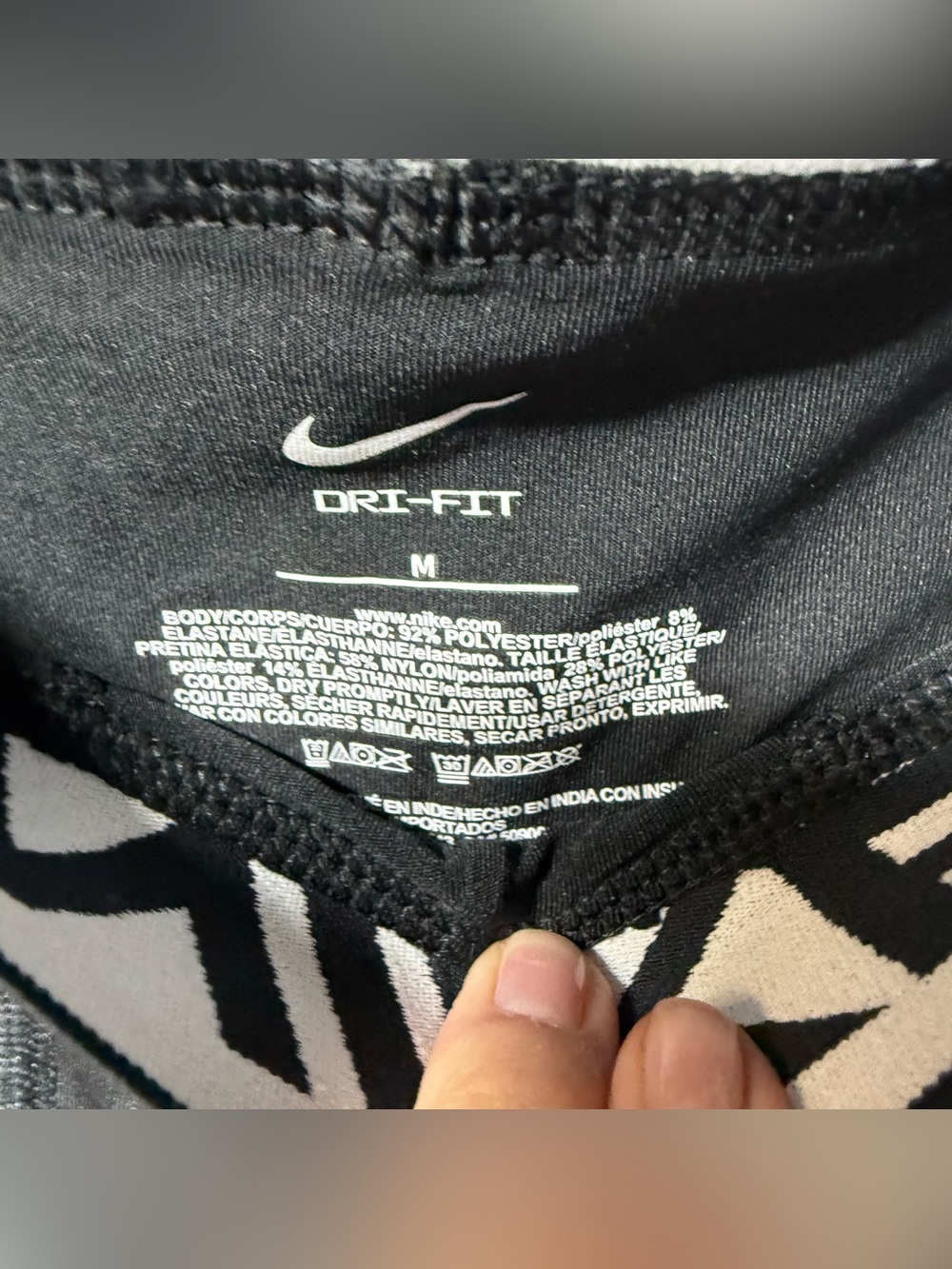 New Men's NIKE  Logo Dri Fit  Polyester Blend Boxer Brief M - Picture 2 of 3
